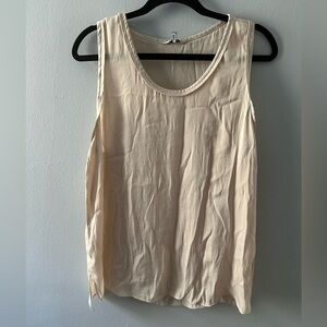 Naked Zebra Light Beige Tank Top